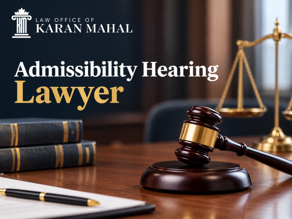 Admissibility Hearing Lawyer
