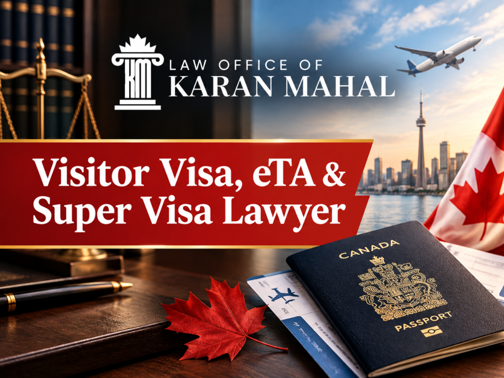Visitor Visa, eTA & Super Visa Lawyer